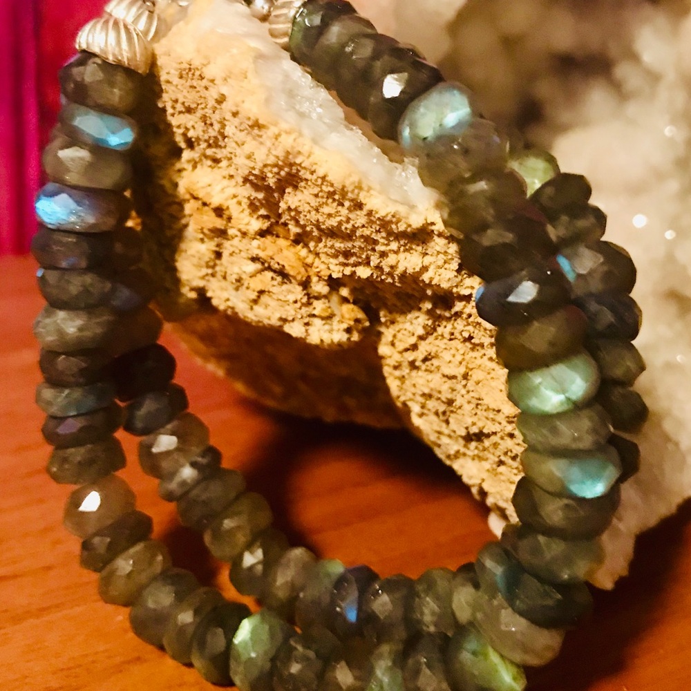 Labradorite bracelet!